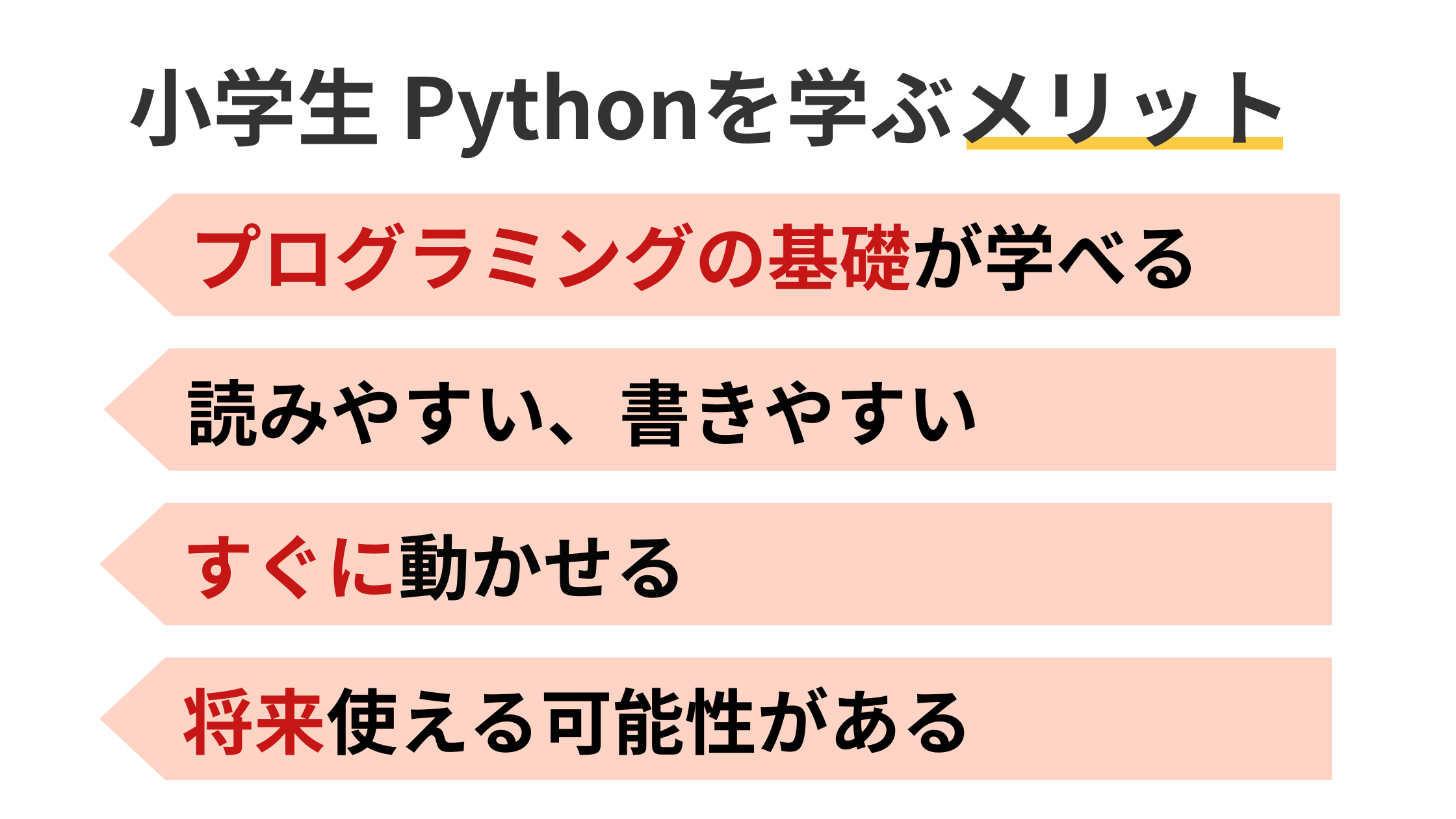 小学生Oythonを学ぶメリット